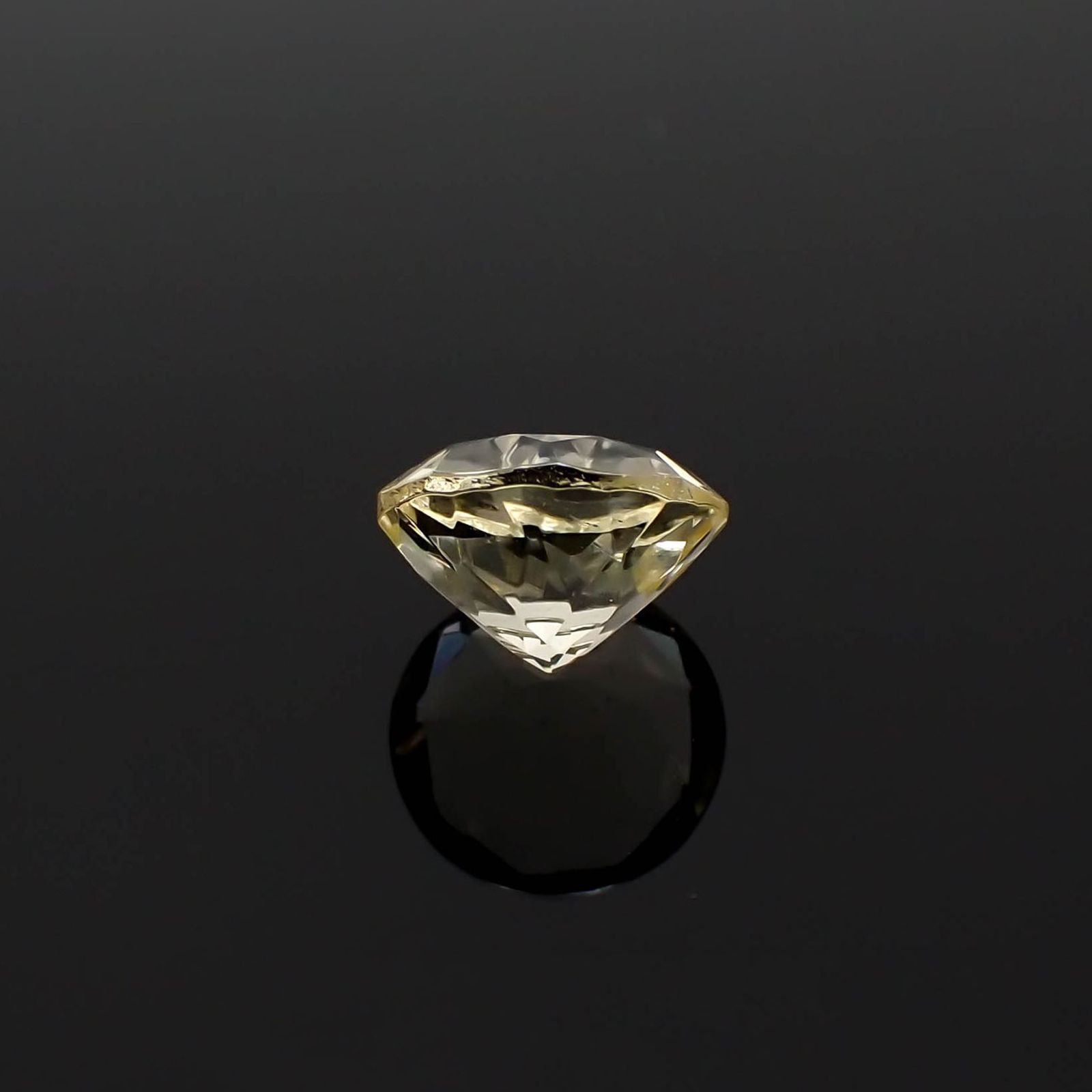 ゴールデンラブラドライト メキシコ産 2.62ct [230220358]9.2x9.1mm前後