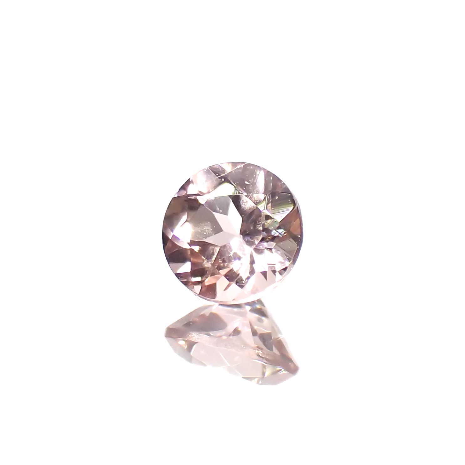 インペリアルトパーズ ブラジル産 0.19ct[230923512]3.5x3.4mm前後
