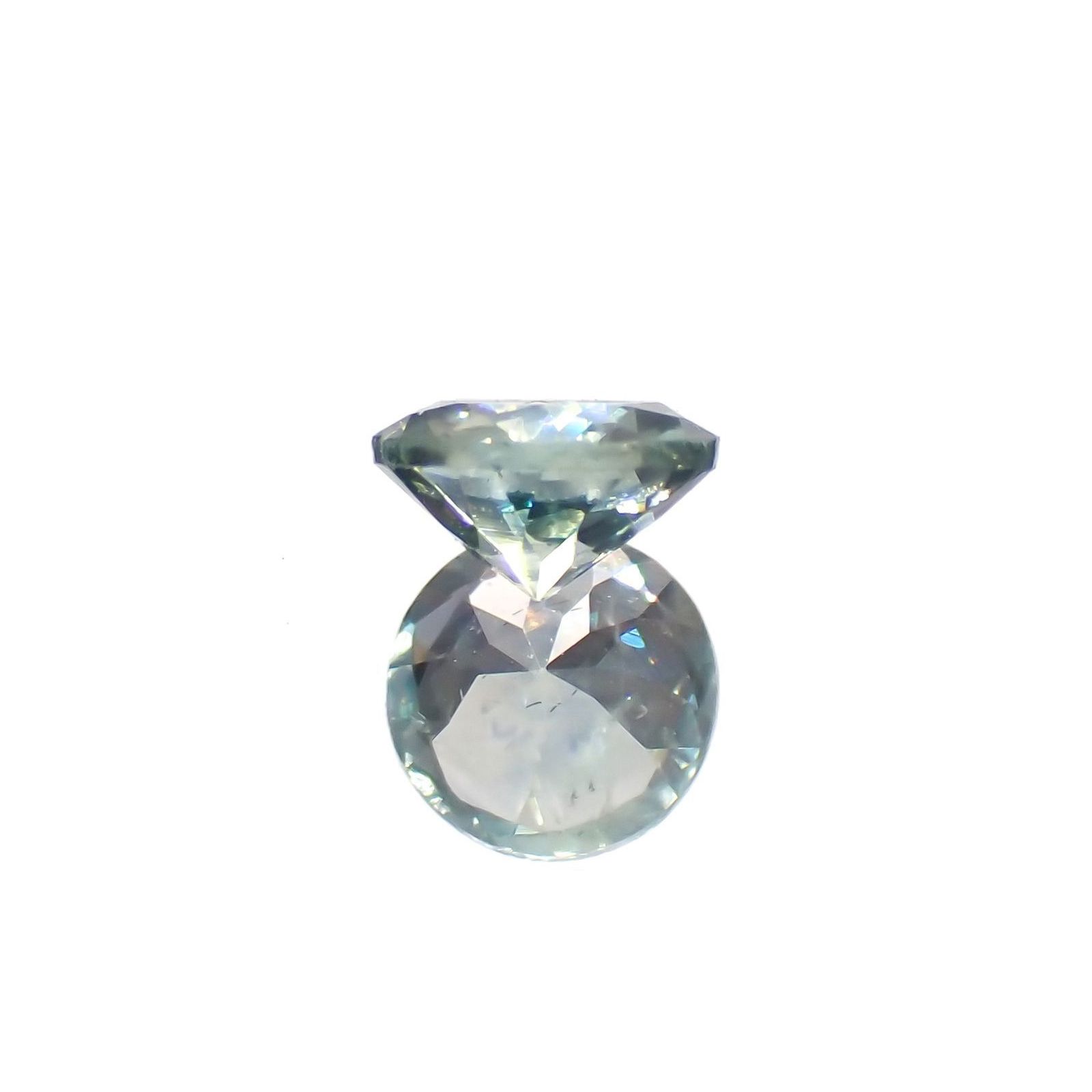 モンタナサファイア(宝石名サファイア)アメリカ・モンタナ州産 識別済 0.39ct / 4.3x4.3mm前後 [260419530]