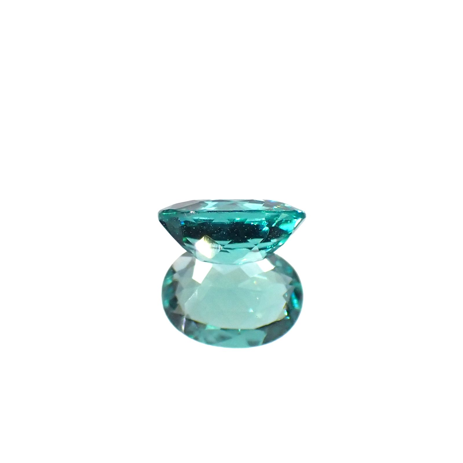 ブルーグリーントルマリン ブラジル産 0.68ct[230923526]6.9x5.1mm前後