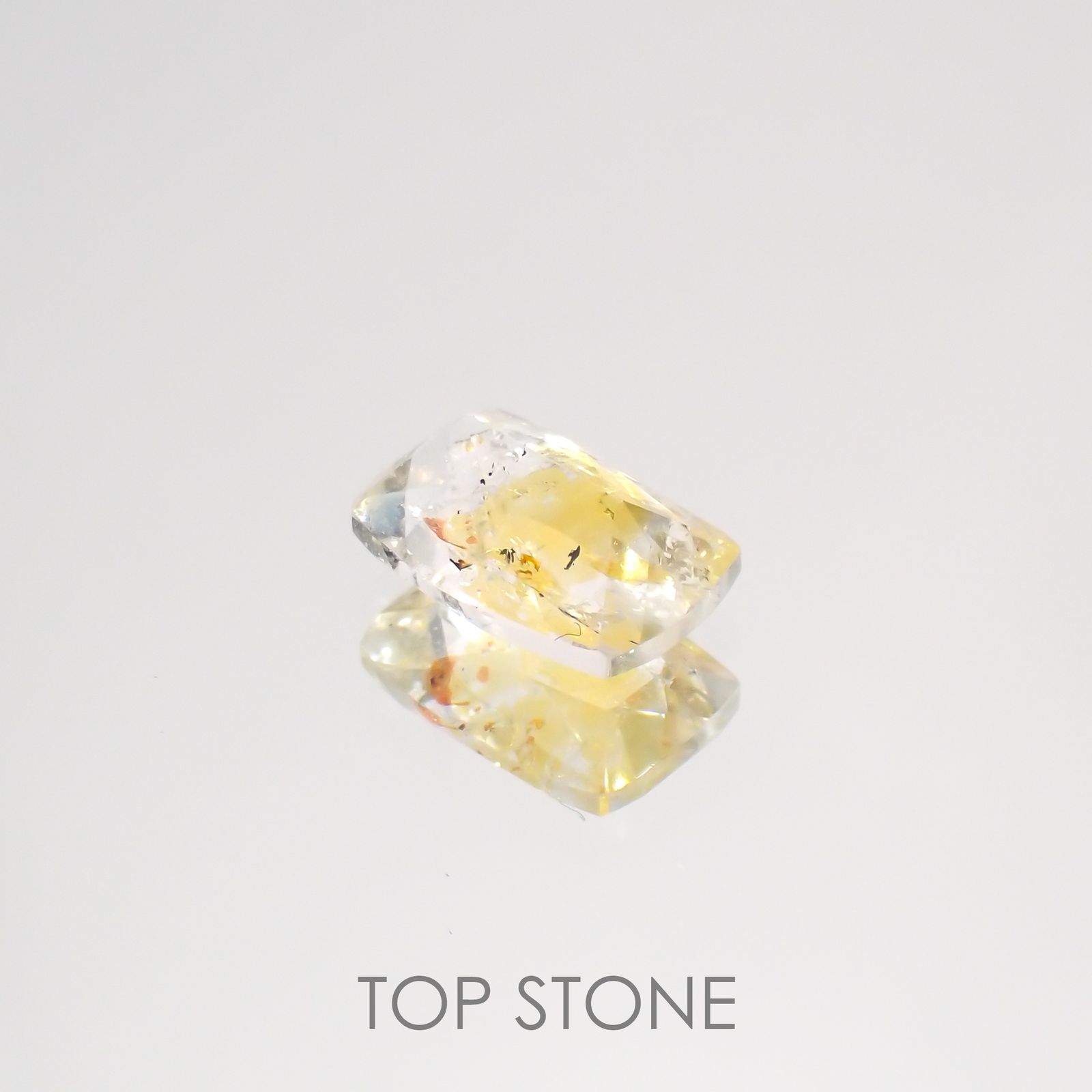 オーロラクォーツ ブラジル・ミナスジェライス産 1.55ct[220114385]8.8x6.1mm前後