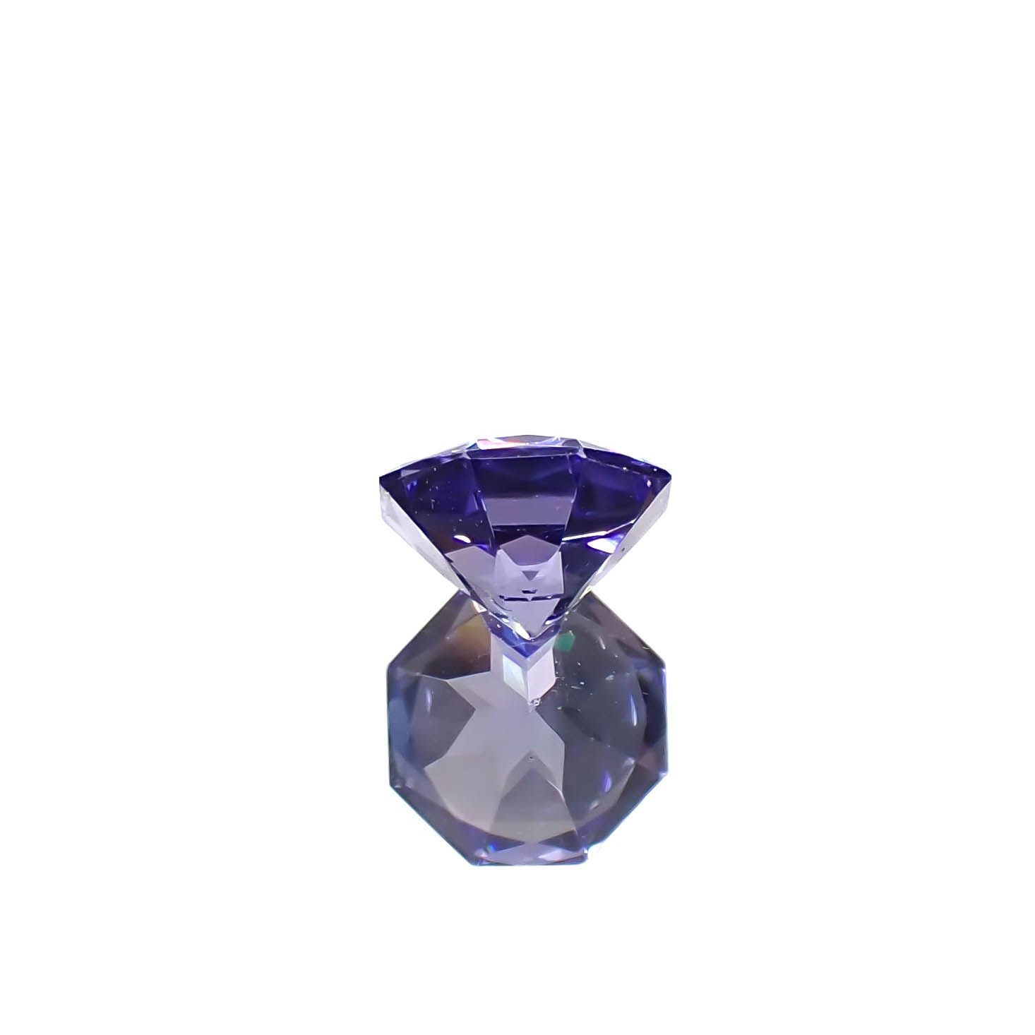 ◇オクタゴンカット◇タンザナイト(宝石名タンザナイト)タンザニア産 0.53ct 識別済[240628131]5.1x5mm前後
