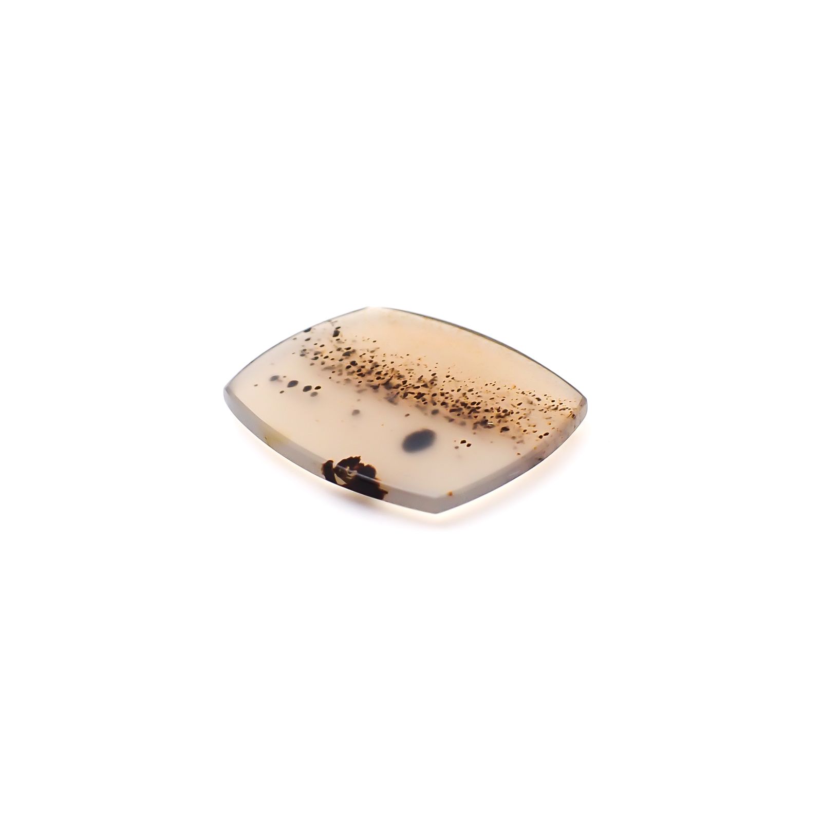 モンタナアゲート アメリカ・モンタナ州産 7.60ct / 19.5x16.8mm前後 [260832764]