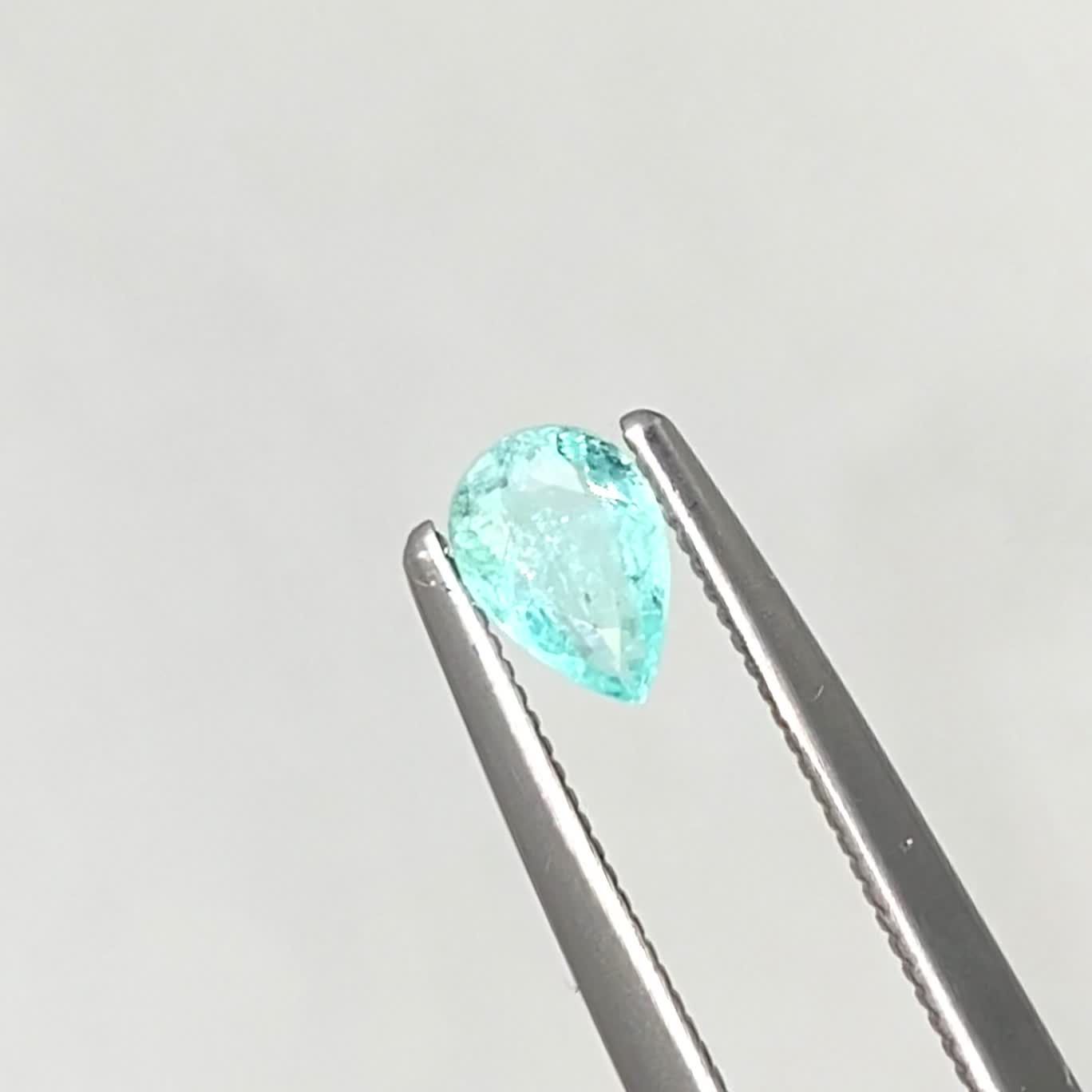 パライバトルマリン モザンビーク産 0.23ct[240928774]5.2x3.5mm前後