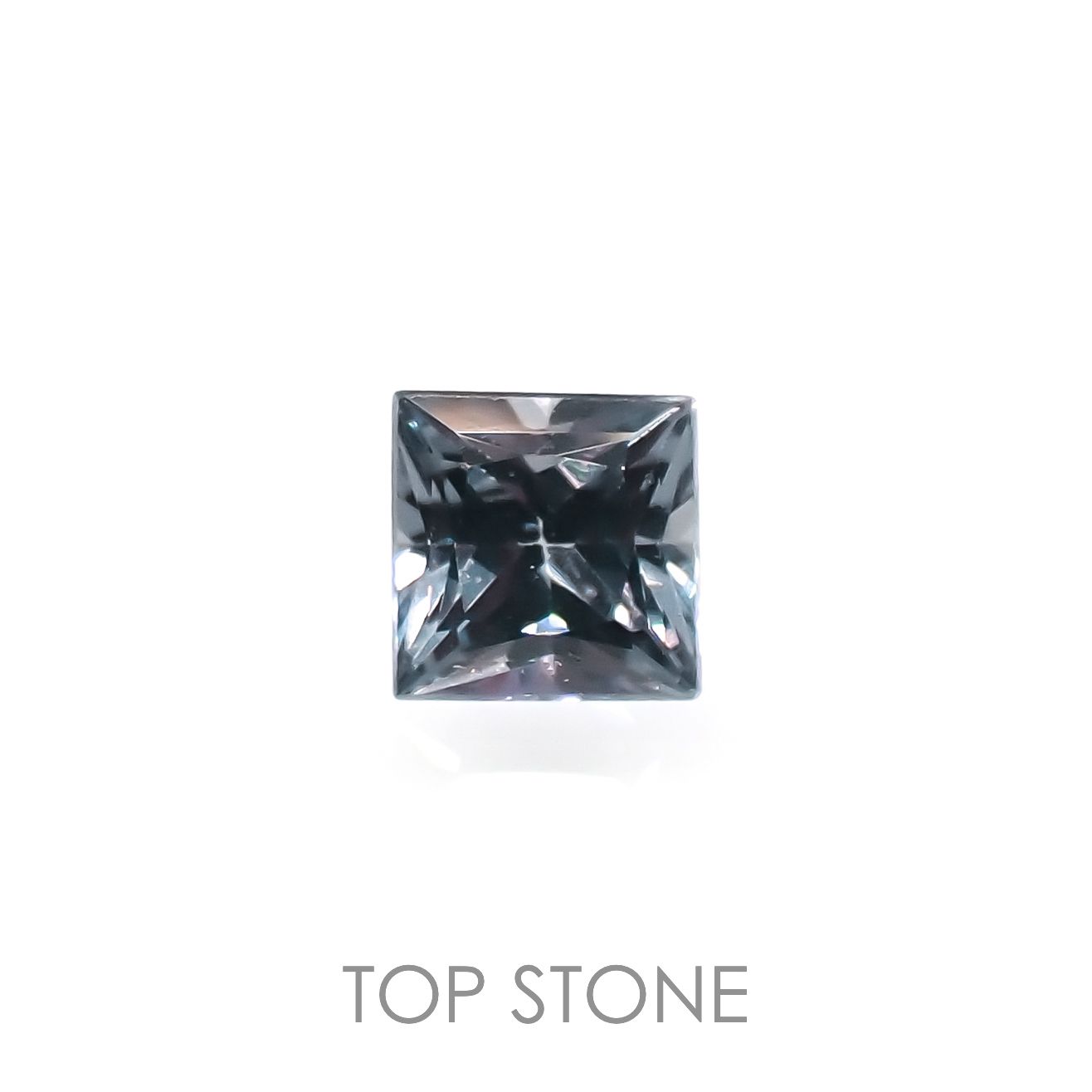 ◇プリンセスカット◇カラーチェンジガーネット アレキタイプ(宝石名ガーネット)マダガスカル・ベキリー産 0.10ct 識別済[221119054]2.5x2.5mm前後