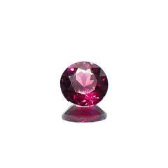 ロードライトガーネット(宝石名ガーネット)ブラジル産 0.92ct 識別済[240928705]6.1x6mm前後