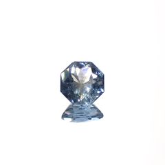 ◇オクタゴンカット◇アベンチュリンアクアマリン ブラジル・ミナスジェライス州産 0.46ct[240226004]5x4.9mm前後