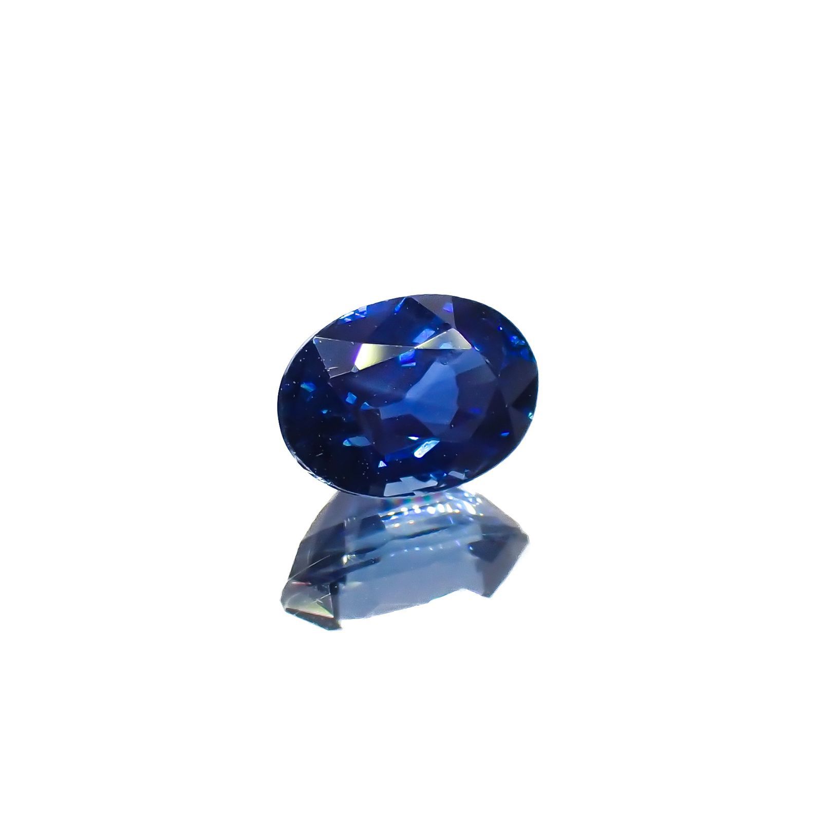 サファイア(宝石名サファイア)スリランカ/マダガスカル産 0.79ct 識別済[230120241]6x4.3mm前後