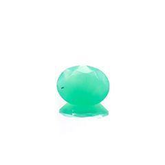 グリーンオパール(宝石名コモンオパール) 南アフリカ産 1.15ct 識別済[210611389]8.9×7mm前後
