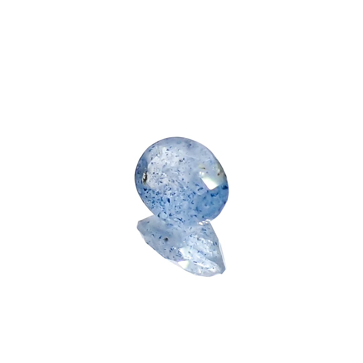 ラズライトインクォーツ アフガニスタン産 0.69ct[240125838]6.6x5.1mm前後