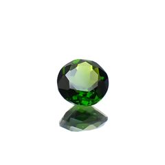 クロムダイオプサイド(宝石名クロム・ダイオプサイド)ロシア産 0.52ct 識別済[250430278]5x5mm前後