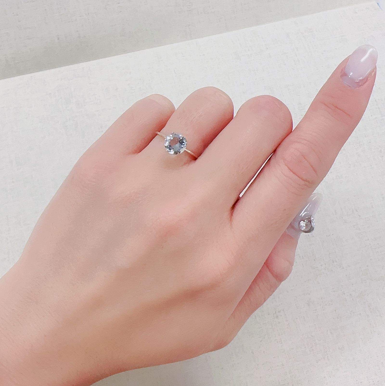 レムリアンシードクリスタル(保証シール付き) ブラジル産 1.18ct[230421652]7.1x7.1mm前後