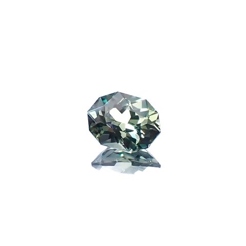 ◇カスタムカット◇バイカラーサファイア オーストラリア産 1.21ct [250229824]7.4x5.5mm前後
