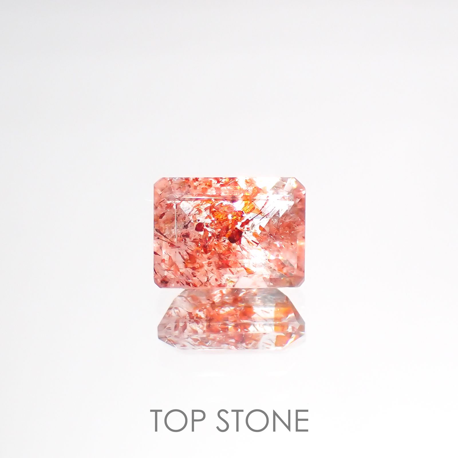 ファイヤークォーツ ナイジェリア産 1.24ct[220114761]7.5x5.5mm前後