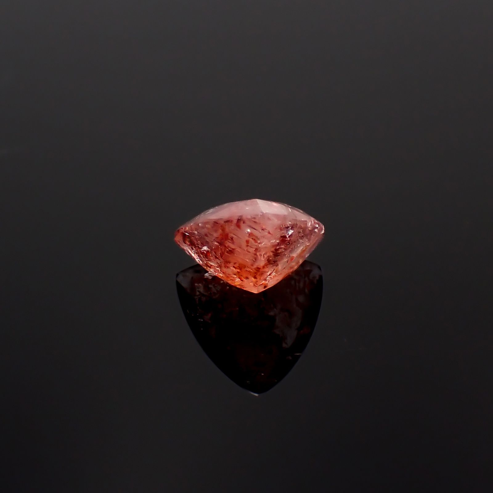 ファイヤークォーツ ナイジェリア産 5.51ct[240326728]12.7x12.6mm前後