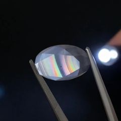 アイリスカルセドニー ブラジル・ミナスジェライス州産 6.40ct[240527807]20.6x12.6mm前後