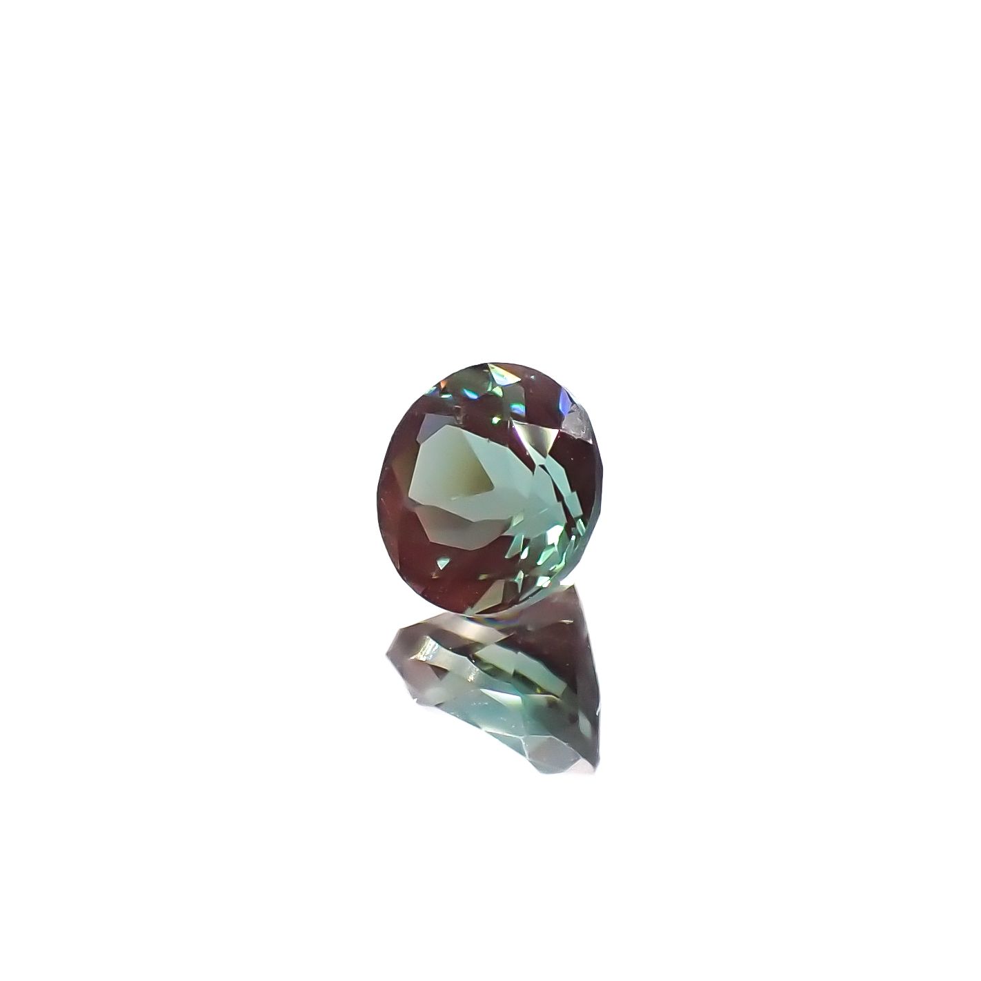 カラーチェンジアンデシン モンゴル産 0.51ct[240226316]4.9x4.9mm前後