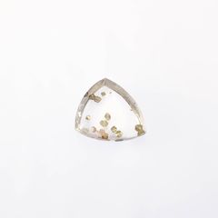 パイライトインクォーツ ブラジル産 14.29ct[240225915]19.1x16.6mm前後