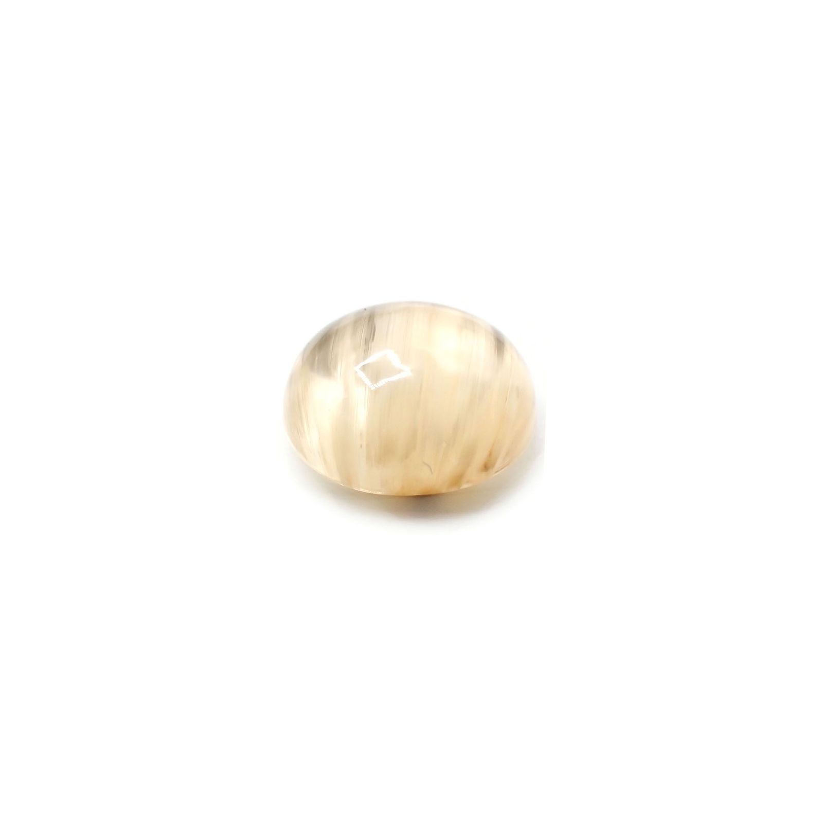 ベリルキャッツアイ(宝石名ベリル・キャッツアイ)ブラジル産 2.64ct 識別済[230522207]8.7x8.8mm前後