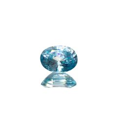 ブルージルコン カンボジア産 2.05ct[221018656]8.1x6.1mm前後