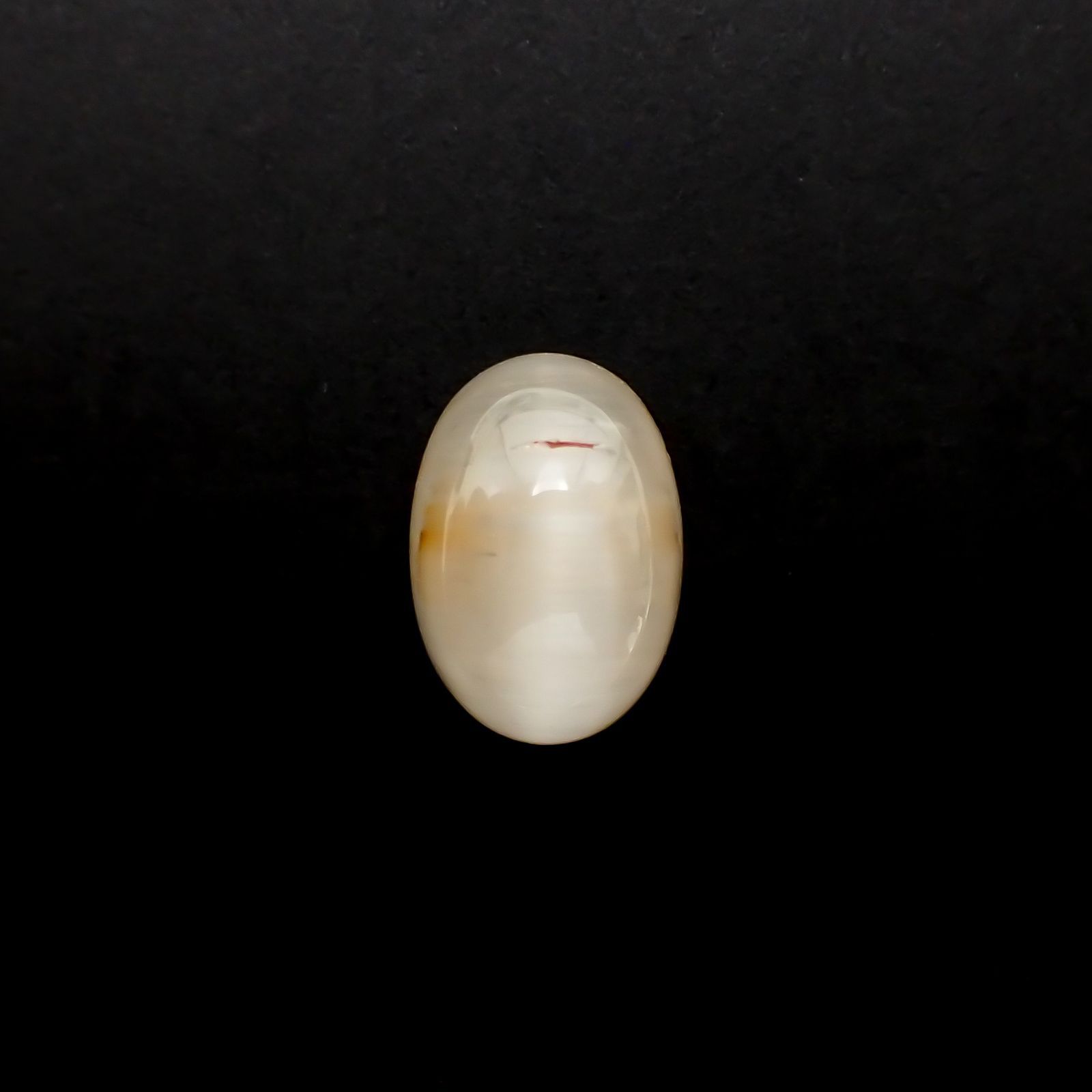 トパーズキャッツアイ ビルマ産 6.33ct[221018510]11.7x8.1mm前後
