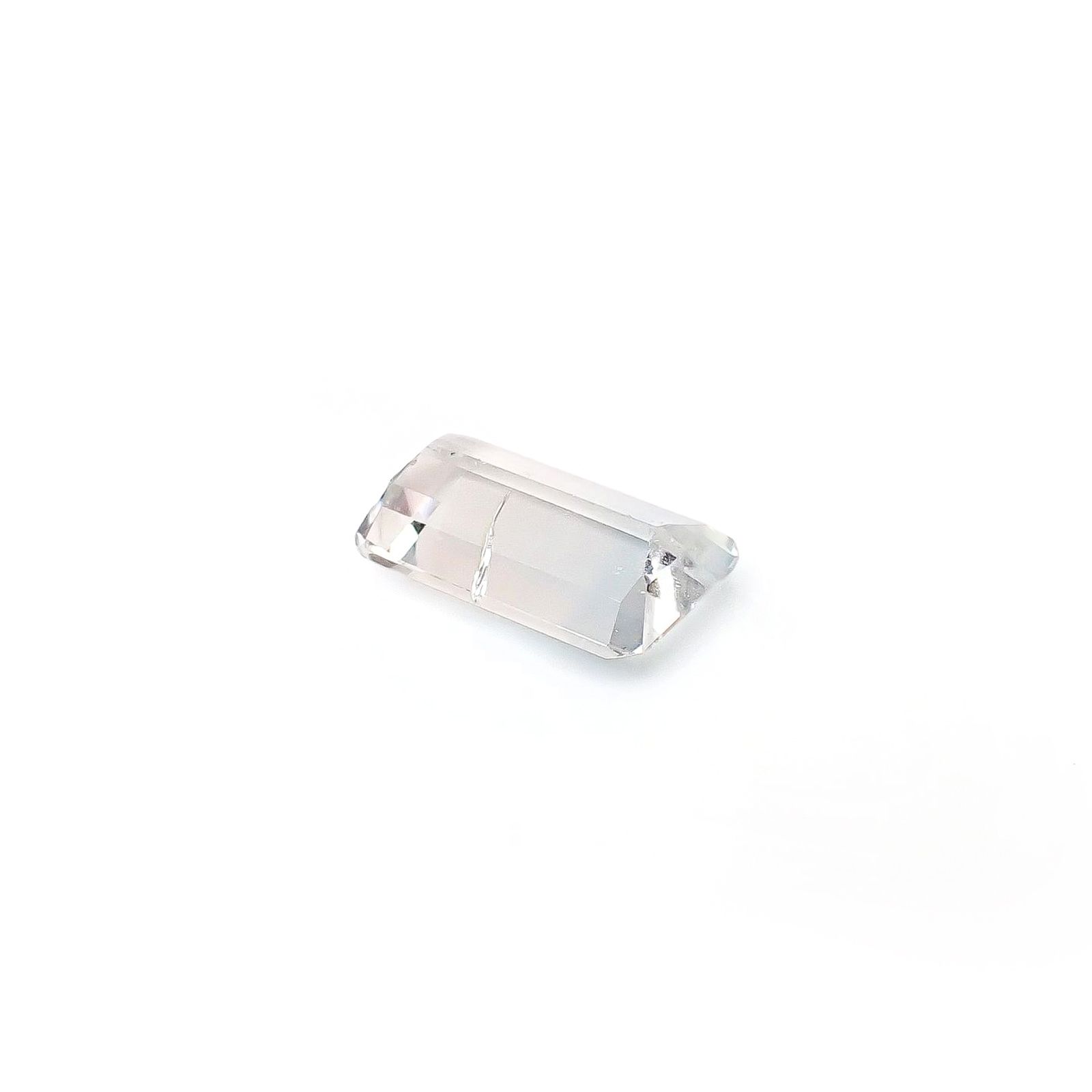 バイカラートパーズ 非加熱 ブラジル産 3.42ct / 11.4x7mm前後 [260331800]