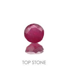 レッドベリル(宝石名レッド・ベリル)アメリカ・ユタ州産 0.089ct 識別済[220716751]2.9x2.9mm前後