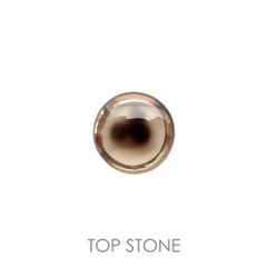 ダルメシアンクォーツ ブラジル産 6.75ct[220115108]13.1x13mm前後