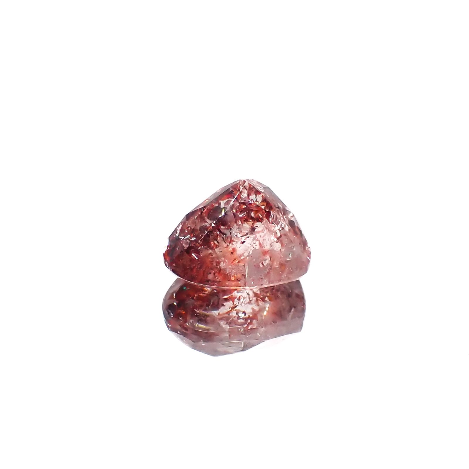 ファイヤークォーツ ナイジェリア産 2.05ct[240326723]14.2x13.2mm前後