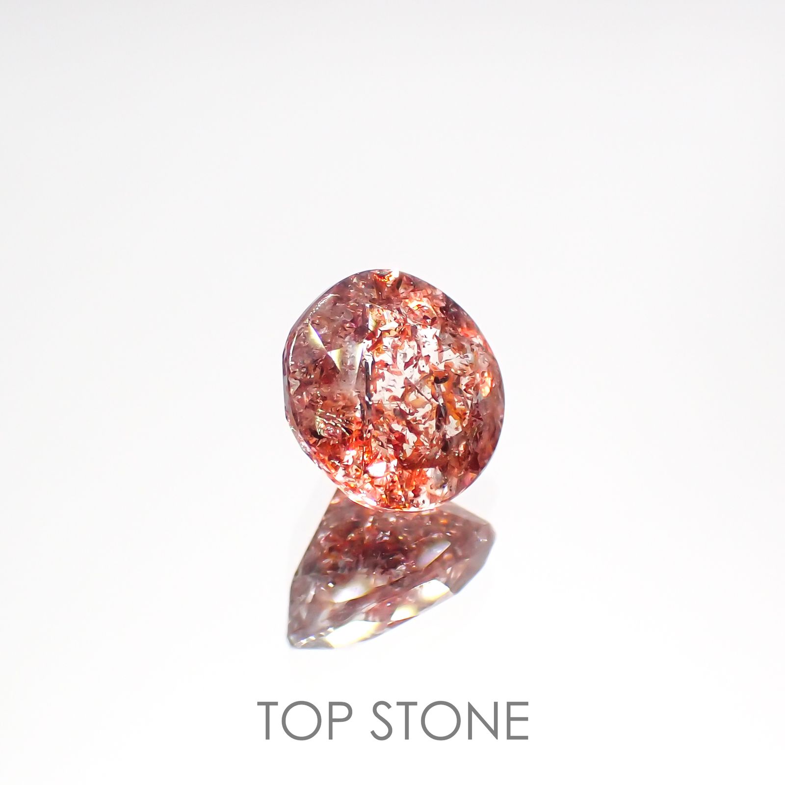 ファイヤークォーツ ナイジェリア産 1.21ct[220114751]7.1x7.1mm前後