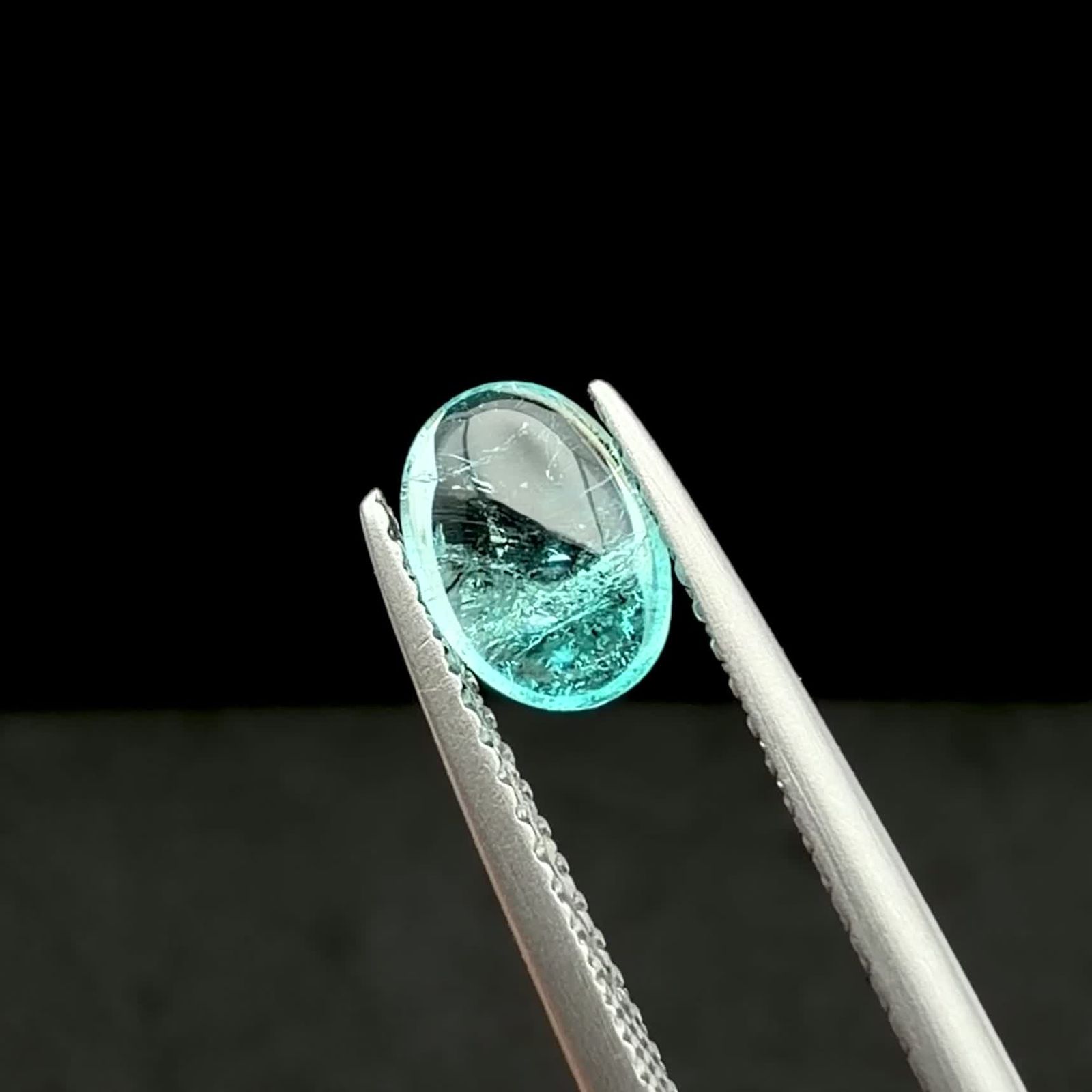 バイカラーパライバトルマリン ブラジル・キントス鉱山産 0.81ct / 7.2