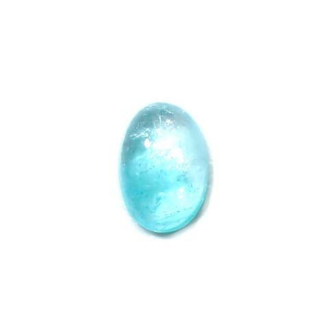 パライバトルマリン(宝石名トルマリン/別名パライバ・トルマリン)ブラジル・キントス鉱山産 0.363ct ソ付(宝貴協)[231224363]5.9x4.1mm前後