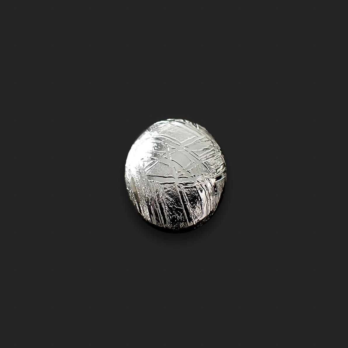 ムオニナルスタ隕石 発見地:スウェーデン 7.84ct[240125759]11.7x9.7mm前後
