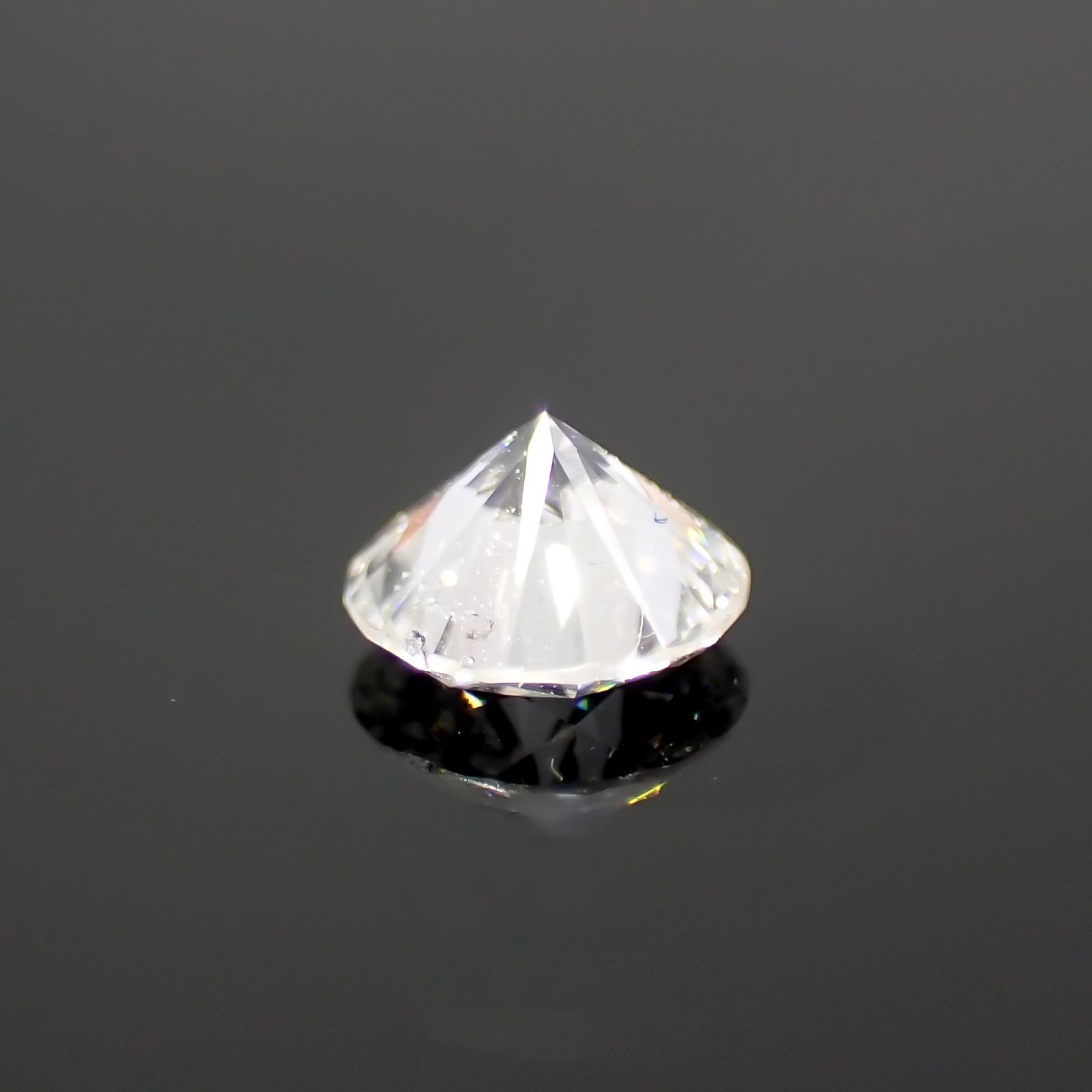 ダイヤモンド SI-1/F(宝石名ダイアモンド) 0.203ct ソ付(CGL)[220114691]3.7x3.8mm前後