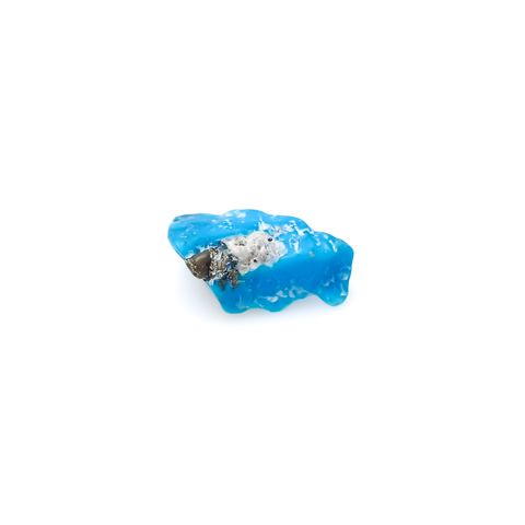 ターコイズ 原石 アメリカ・アリゾナ州キングマン産 6.73ct[240226372]16.8x12.6mm前後