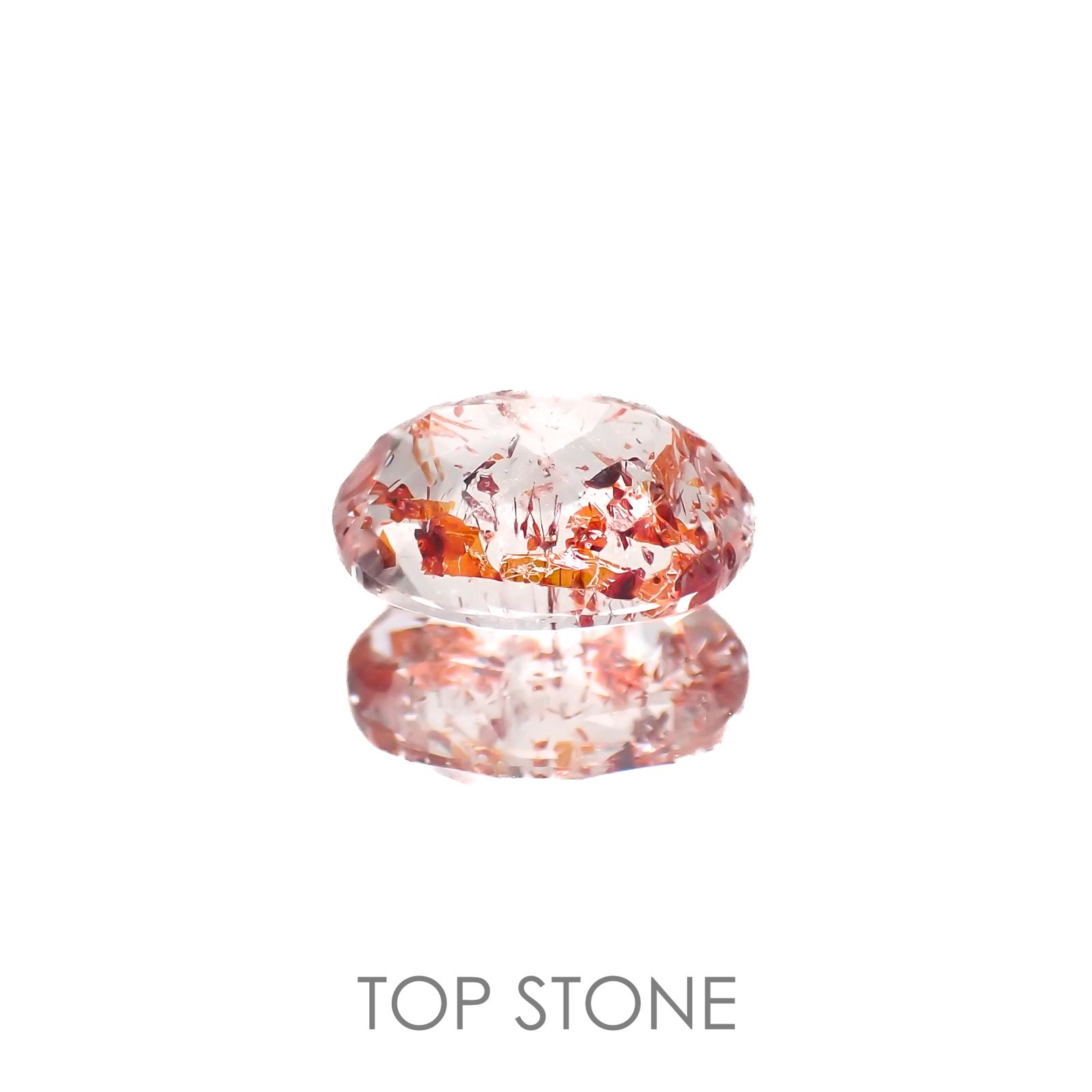 ファイヤークォーツ ナイジェリア産 1.76ct[220917576]9.1x7.1mm前後