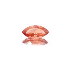 オレゴンサンストーン(宝石名ラブラドライト・サンストーン) アメリカ・オレゴン州産 1.671ct ソ付(彩珠)[21019350]12.1×6.2mm前後