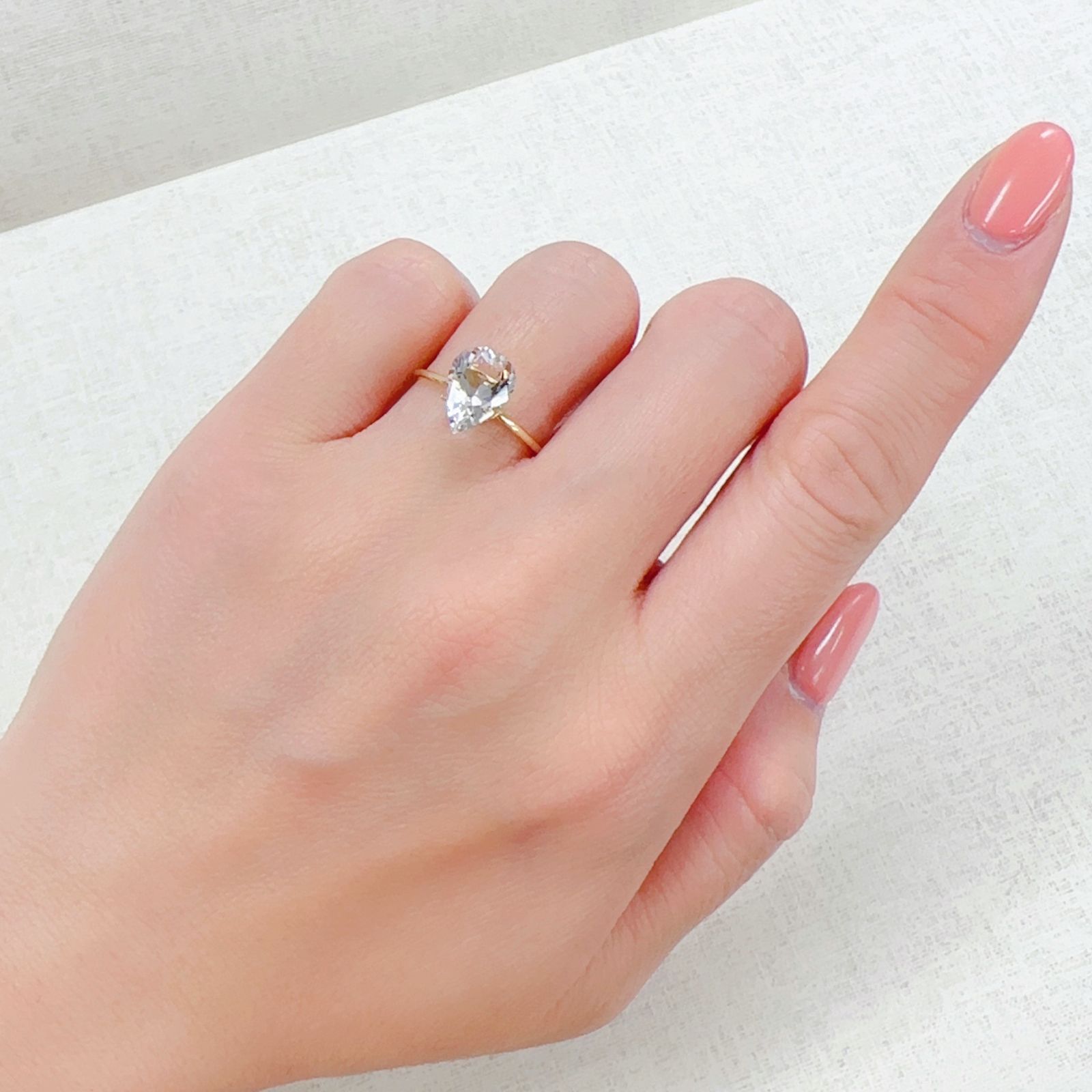 レムリアンシードクリスタル(保証シール付き) ブラジル産 1.78ct[230220783]10.2x7.2mm前後