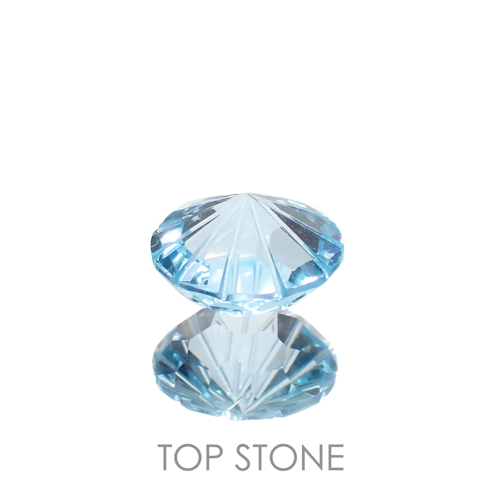 ◇カスタムカット◇ブルートパーズ ブラジル産 2.16ct[221219358]8.0x8.0mm前後