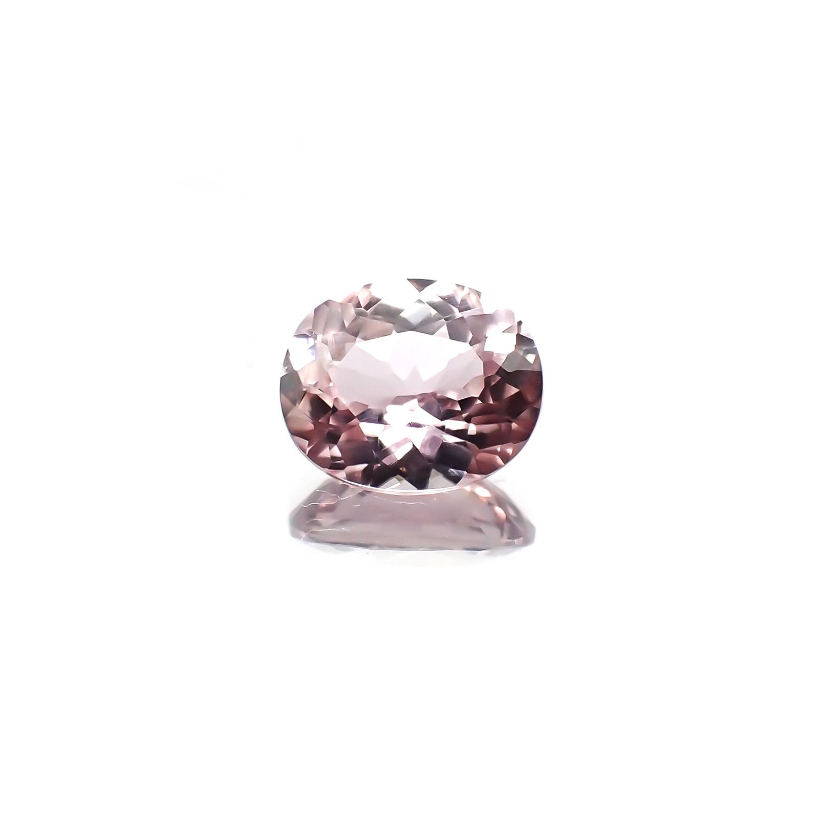 カラーシフト ピンクダイアスポア(宝石名ダイアスポア)アフガニスタン産 1.764ct ソ付(日独)[231124285]8.4x7mm前後