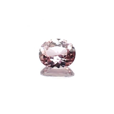 カラーシフト ピンクダイアスポア(宝石名ダイアスポア)アフガニスタン産 1.764ct ソ付(日独)[231124285]8.4x7mm前後