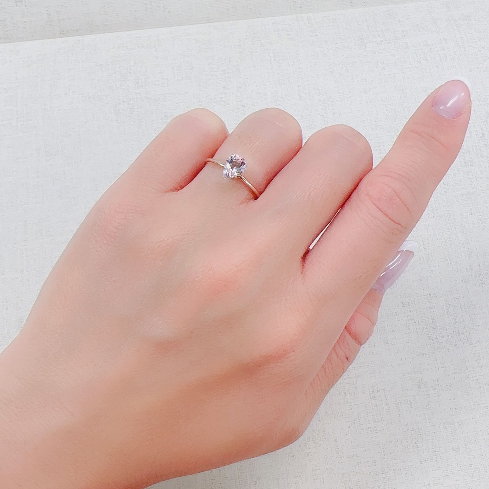 モルガナイト ブラジル産 0.60ct[230421791]7x5.1mm前後