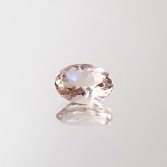モルガナイト(宝石名モルガナイト)ナイジェリア産 0.73ct 識別済[230321164]7.2x4.9mm前後