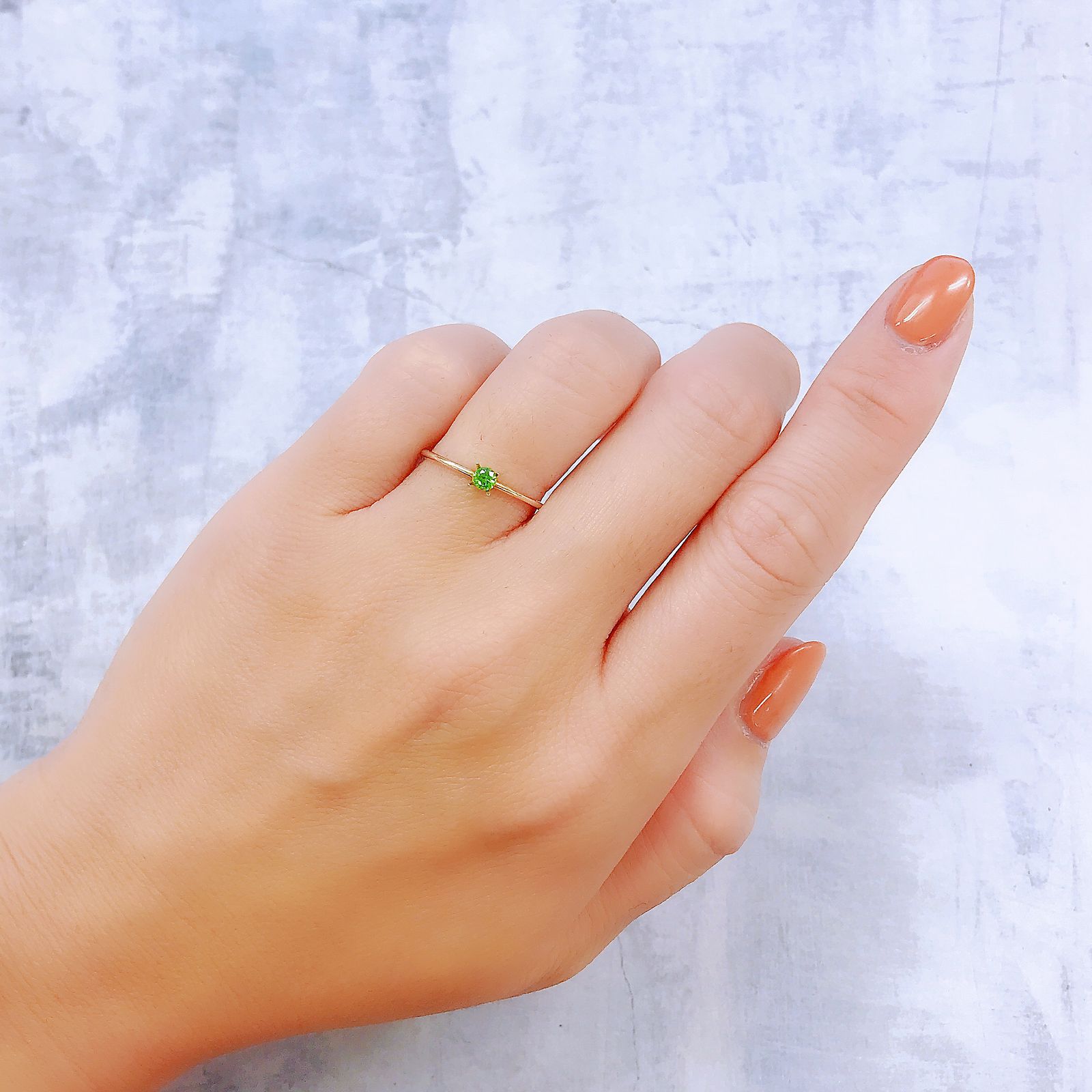 デマントイドガーネット ロシア産 0.13ct[221018228]3x3mm前後