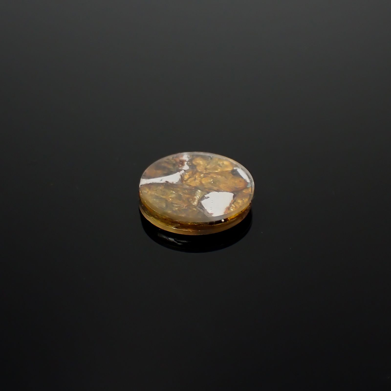 パラサイト隕石Sericho トリプレット 発見地:ケニア 2.94ct[240527649]12x12mm前後