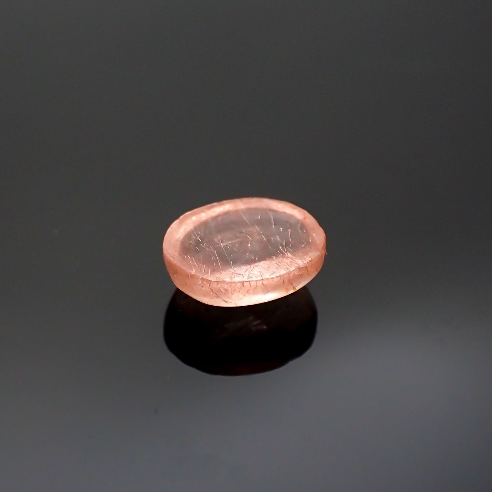 ストロベリークォーツ カザフスタン産 1.73ct[220616697]8.9x7.6mm前後