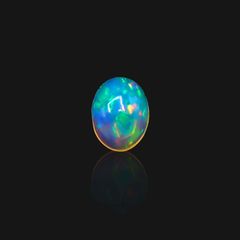 エチオピアオパール(宝石名オパール)エチオピア産 1.13ct 識別済[230722913]8.9x6.9mm前後