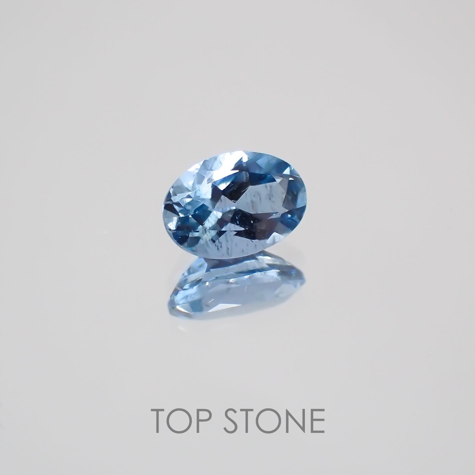 サンタマリア アクアマリン ブラジル産 ルース 0.49ct[210310182]6×4.3mm前後