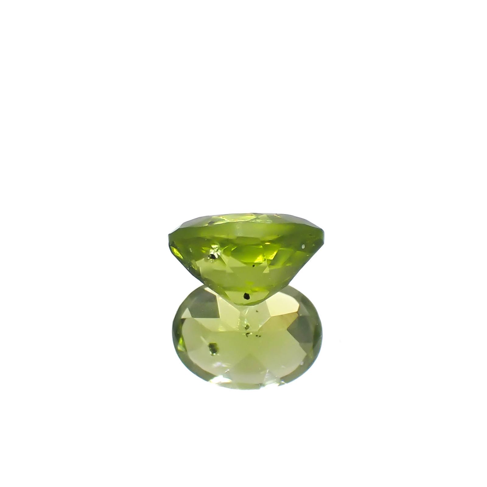 ブラックリリーパッドペリドット アメリカ・アリゾナ州産 1.60ct[240627939]8x6.1mm前後