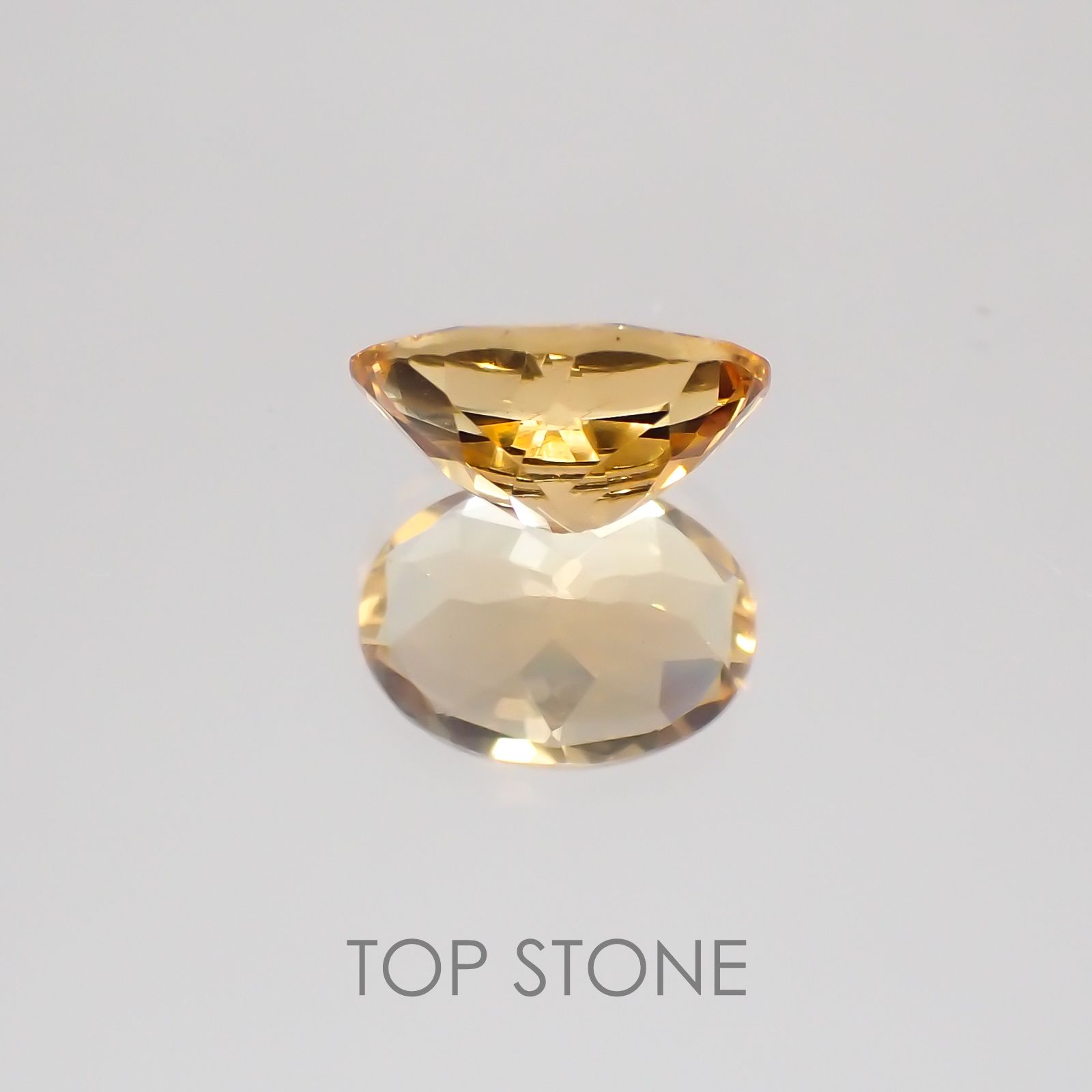 インペリアルガーネット(ヘソナイト) スリランカ産 ルース 1.23ct[21038976]8×5.9mm前後